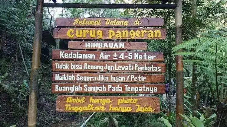Lokasi Curug Pangeran Bogor