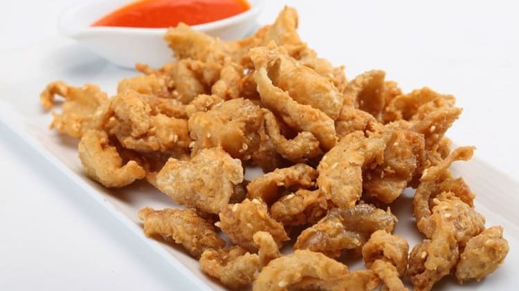 Keripik Kulit Ceker Ayam